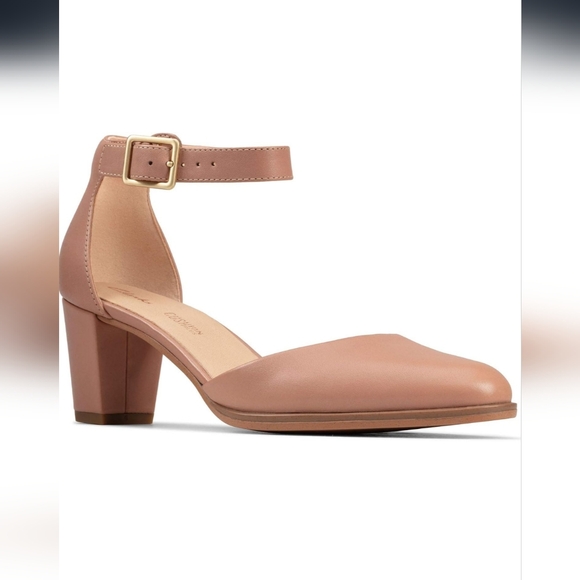 NWB Clarks Kaylin Strap Women/Adult shoe size 10 Casual 26149252 Praline Leather - Picture 1 of 7